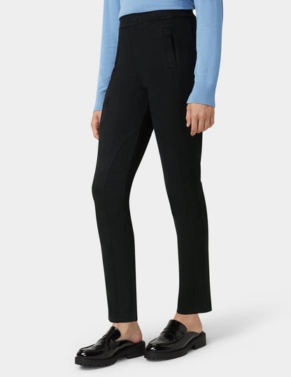 Ride or Die Suede Pull-On Pant - Black | Hue