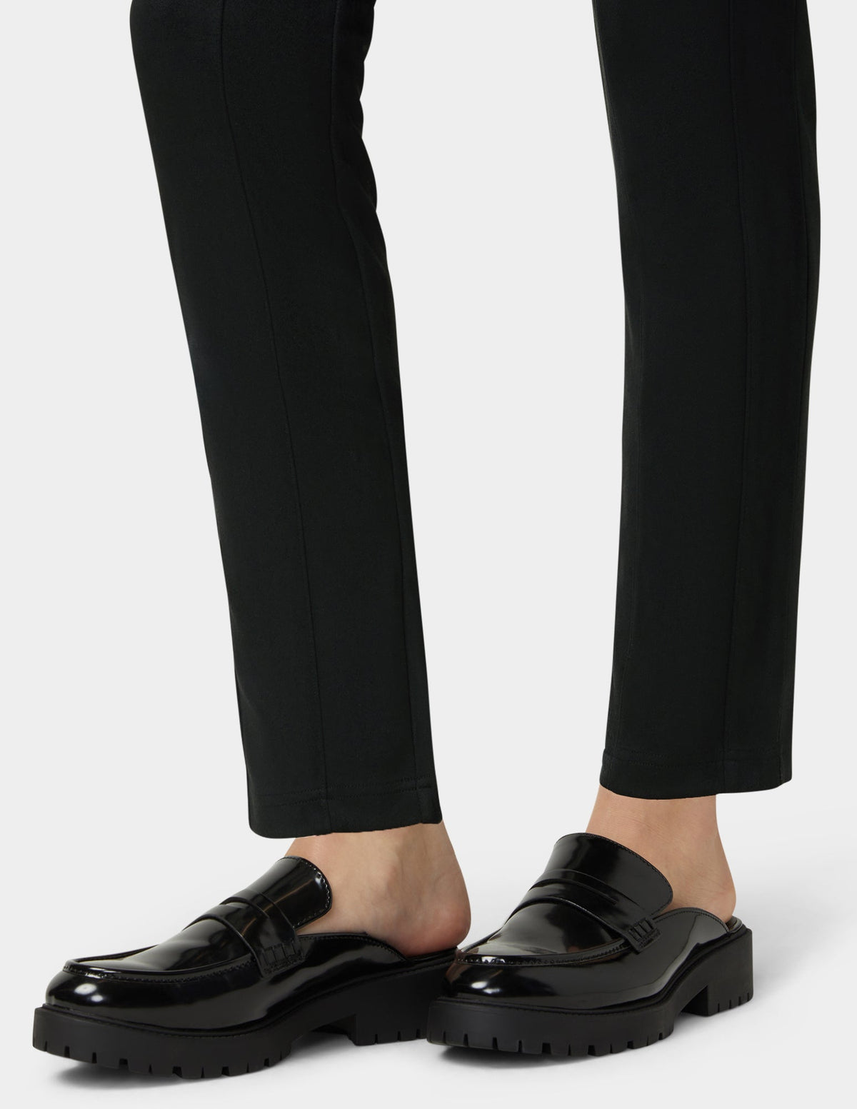 Ride or Die Suede Pull-On Pant - Black | Hue