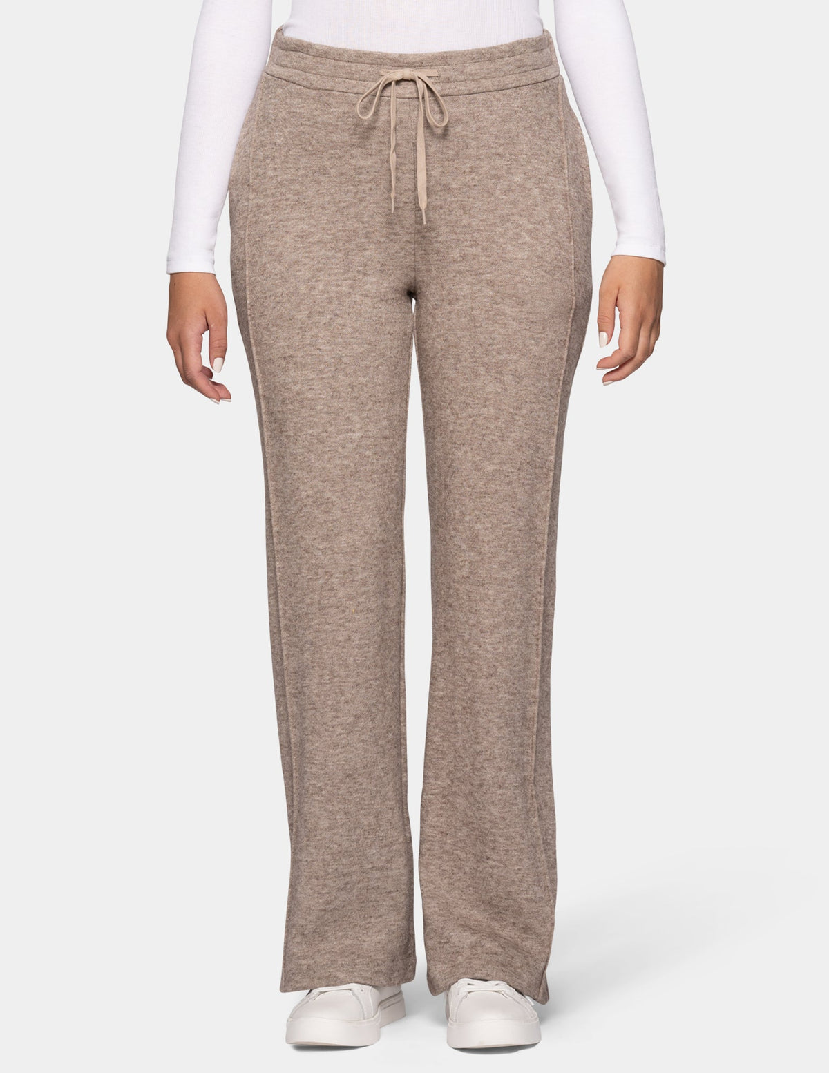Soft Jersey Trackpant - Oatmeal Heather | Hue