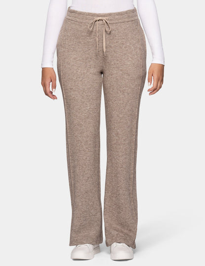 Soft Jersey Trackpant - Oatmeal Heather | Hue