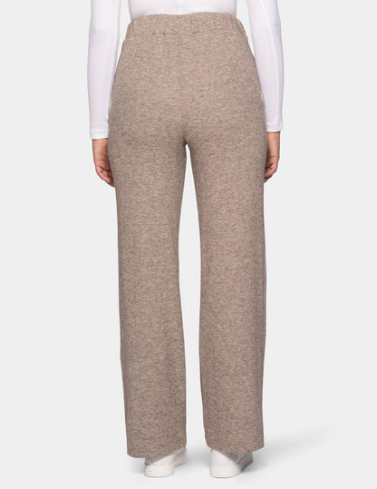 Soft Jersey Trackpant - Oatmeal Heather | Hue