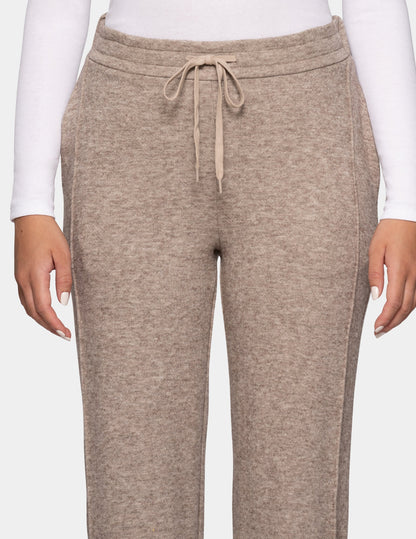 Soft Jersey Trackpant - Oatmeal Heather | Hue