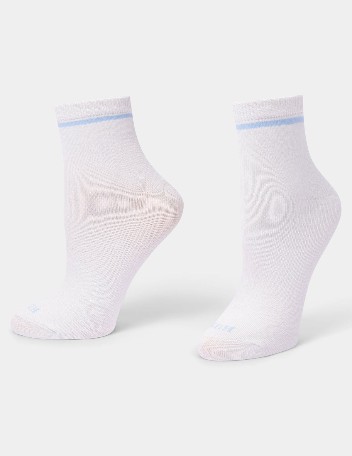 Super Soft Shorty Sock 3 Pair Pack - Blue Leopard | Hue