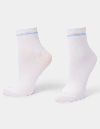 Super Soft Shorty Sock 3 Pair Pack - Blue Leopard | Hue