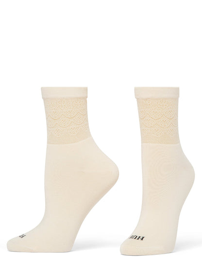 Lace Border Anklet - Nude Blush | Hue