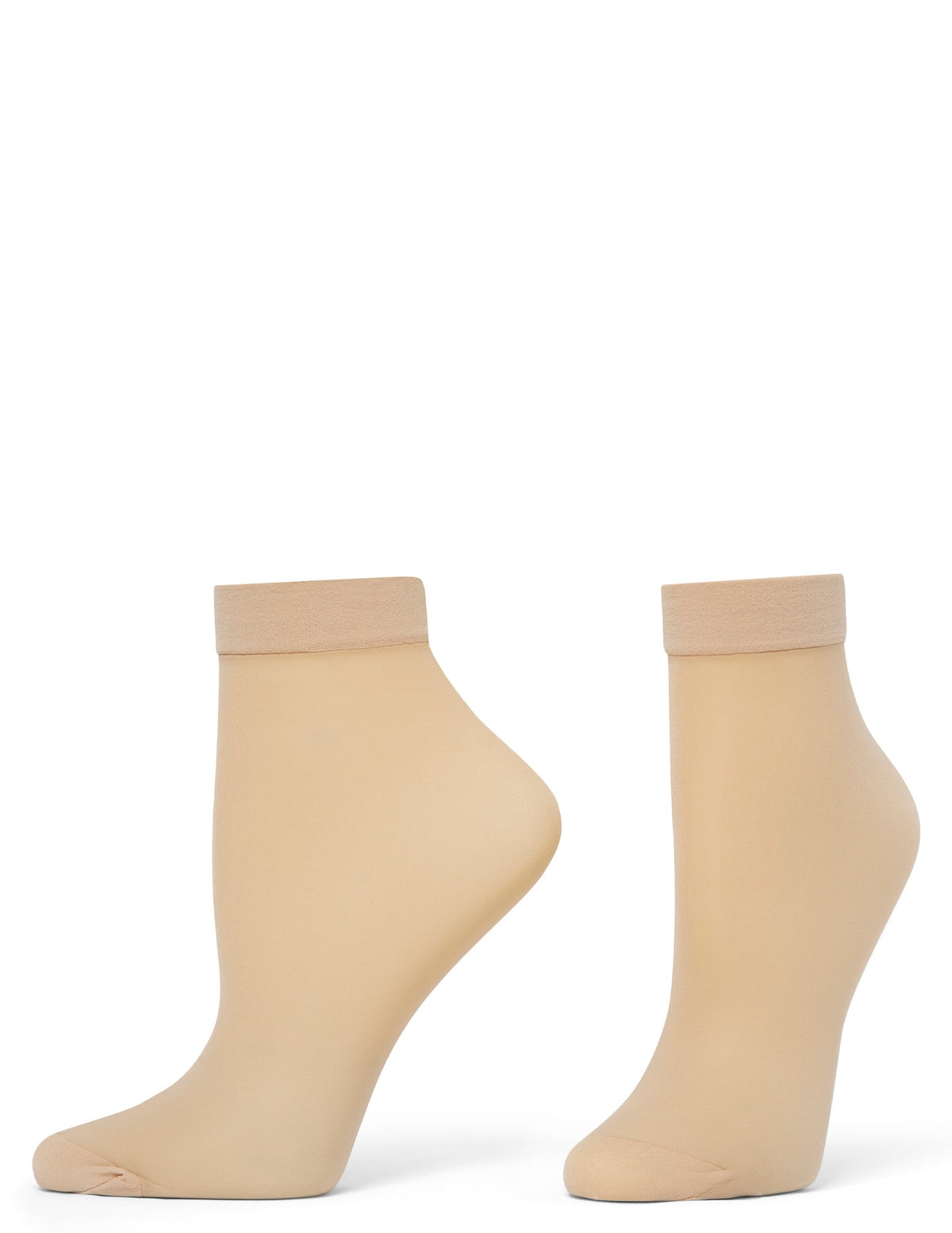 Sheer Anklet 3 Pair Pack - Asst | Hue