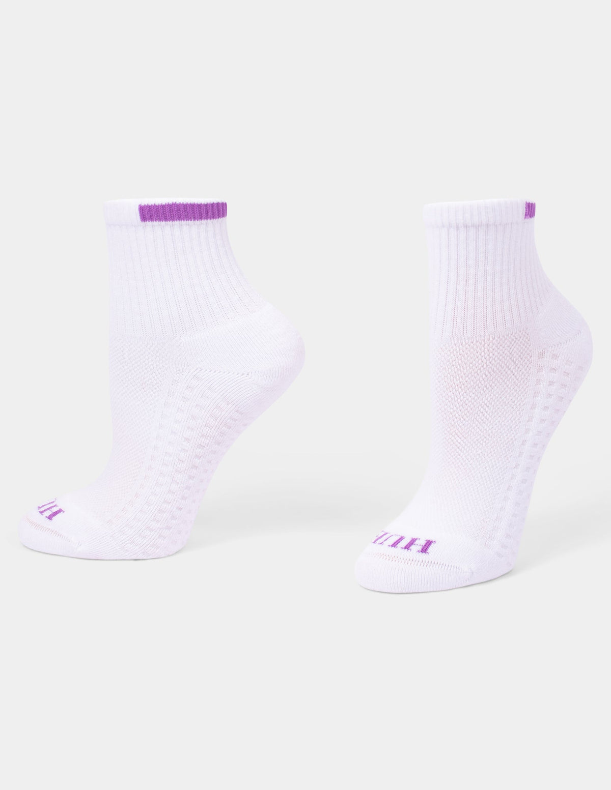Air Cushion Mini Crew Top Socks 3 Pair Pack - Bright Tipped | Hue