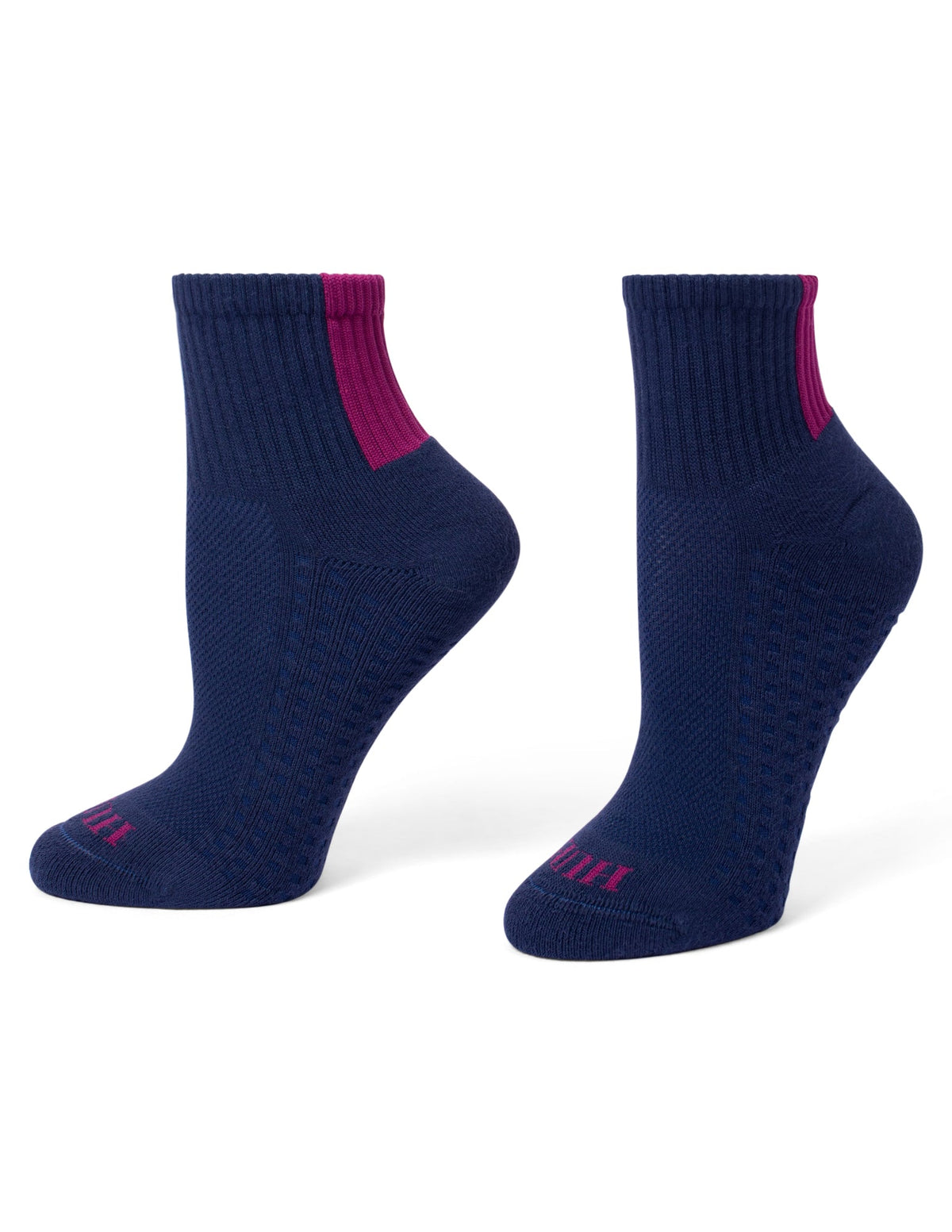Air Cushion Mini Crew Top Socks 3 Pair Pack - Dusty Blue | Hue