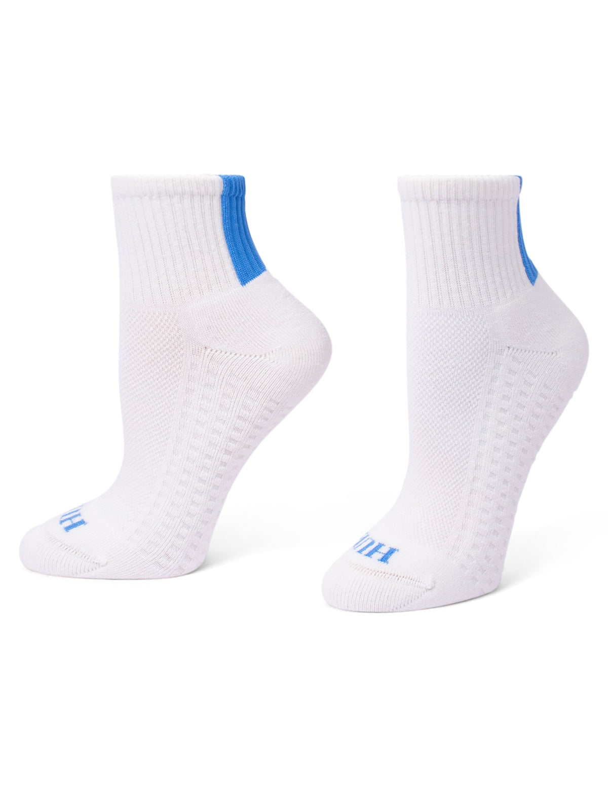 Air Cushion Mini Crew Top Socks 3 Pair Pack - Dusty Blue | Hue