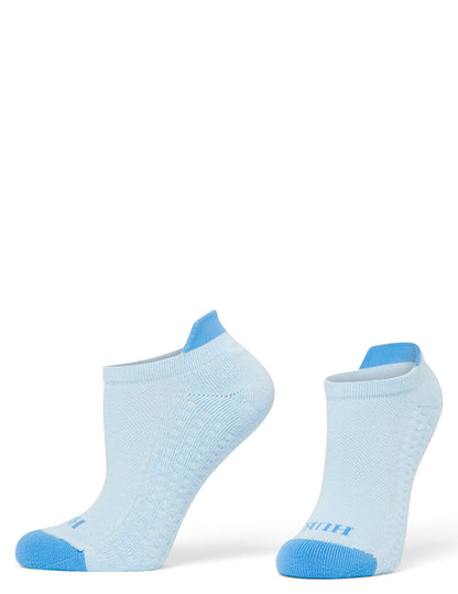 Air Cushion Tab Back No Show Sock 3 Pair Pack - Color Block | Hue