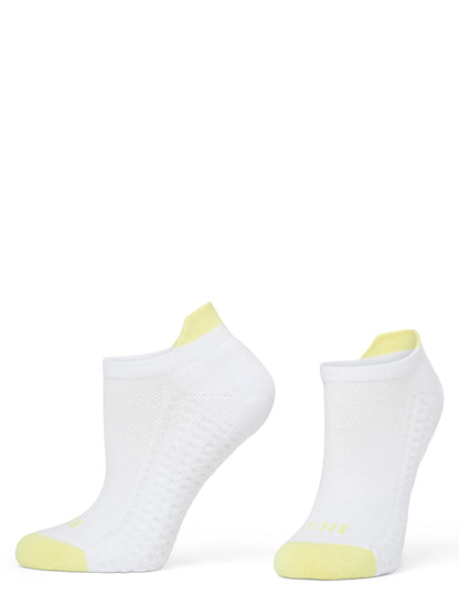 Air Cushion Tab Back No Show Sock 3 Pair Pack - Color Block | Hue