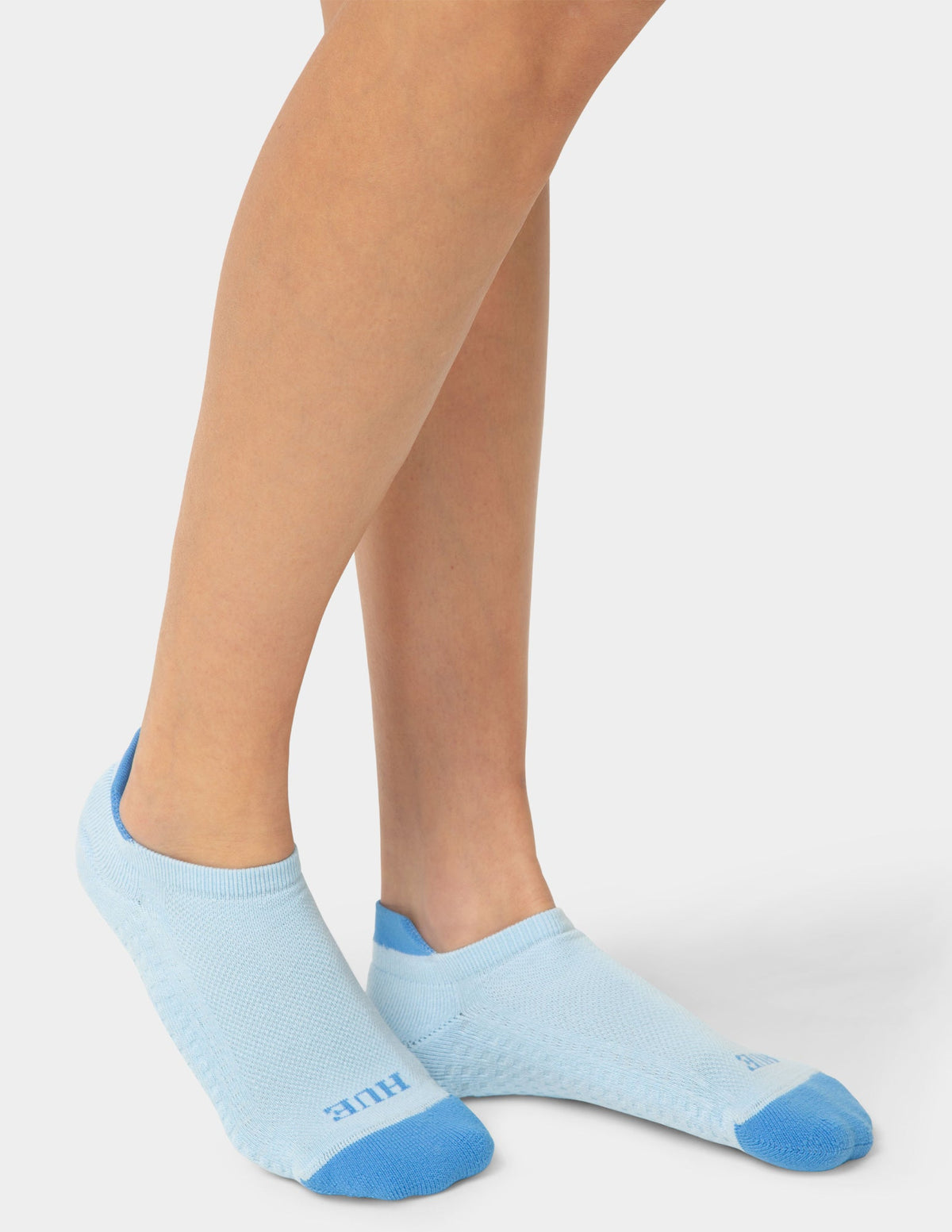 Air Cushion Tab Back No Show Sock 3 Pair Pack - Color Block | Hue