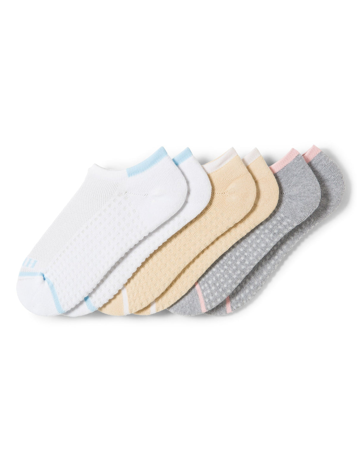 Air Cushion No Show Socks 3 Pair Pack - Neutrals Pack | Hue