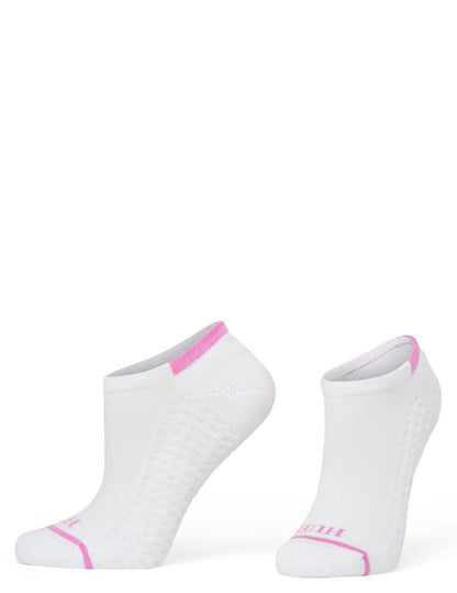 Air Cushion No Show Socks 3 Pair Pack - Tipped | Hue