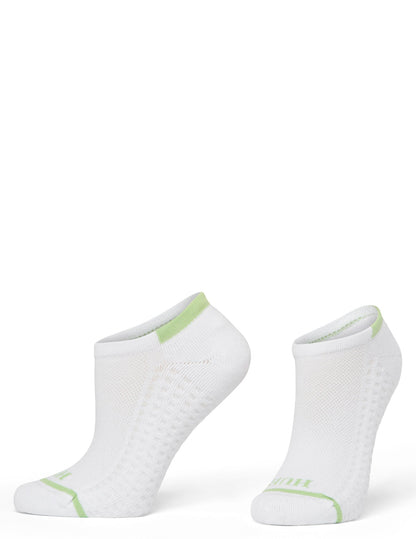 Air Cushion No Show Socks 3 Pair Pack - Tipped | Hue