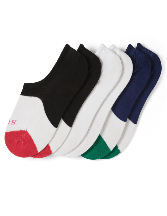 The Perfect Sneaker Liner 3 Pair Pack - Tango Red | Hue