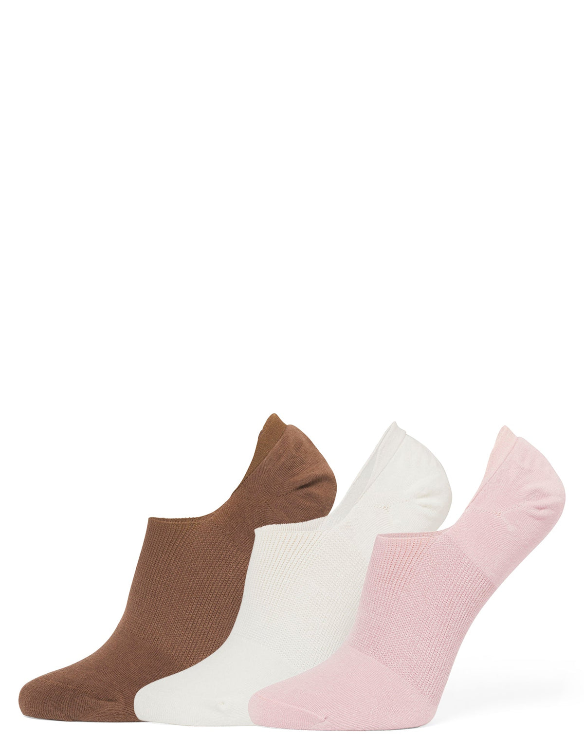 Cotton No Show Arch Hug Sock 3 Pair Pack - Lilas | Hue
