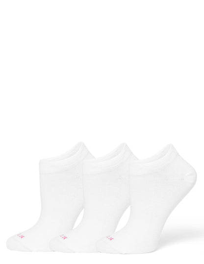The Perfect Sneaker LowCut 3 Pair Pack - White | Hue