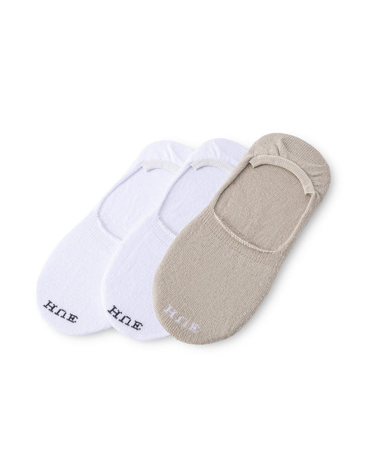 Supersoft Sneaker Liner 3 Pack - Sandbar | Hue