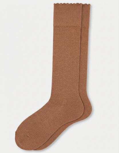 Compression Opaque Knee High - Natural | Hue