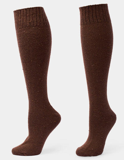 Tweed Knee Sock 3 Pair Pack - Assorted | Hue