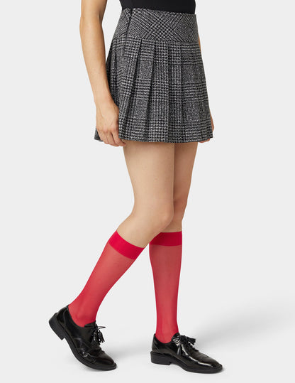 Sheer Knee High - Jester Red | Hue