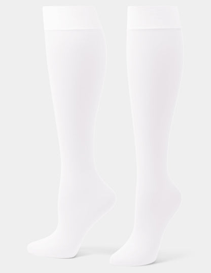 Sheer Knee High Socks 2 Pair Pack - Brown | Hue