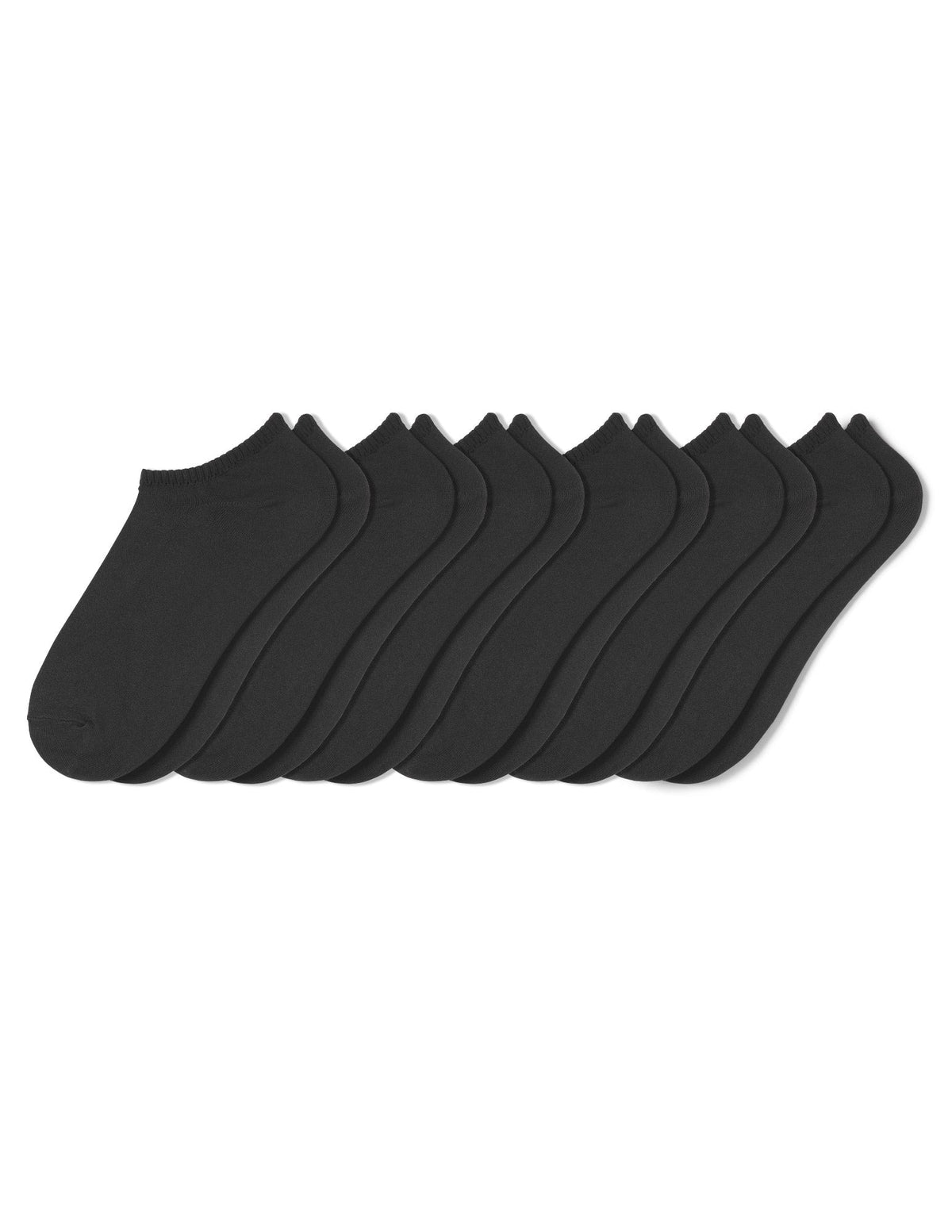 Microfiber Liner 6 Pair Pack - Black | Hue