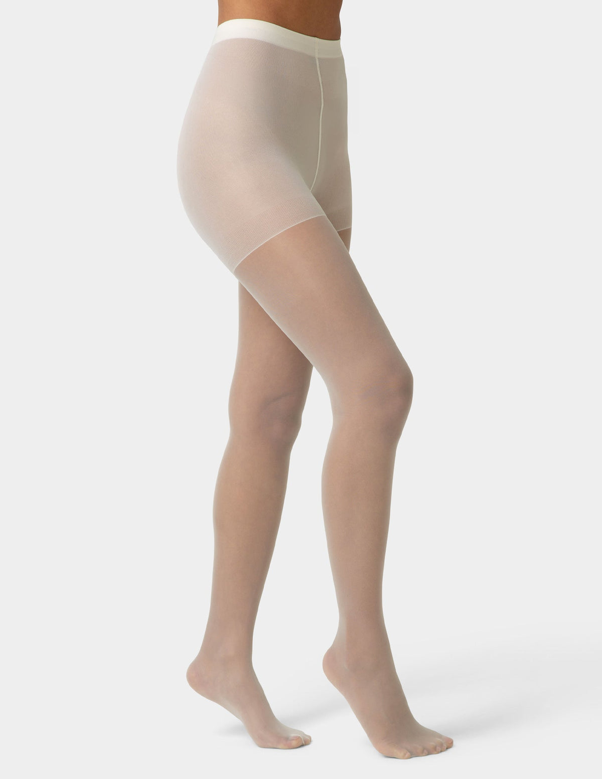 Age Defiance Control Top Pantyhose - Ivory | Hue