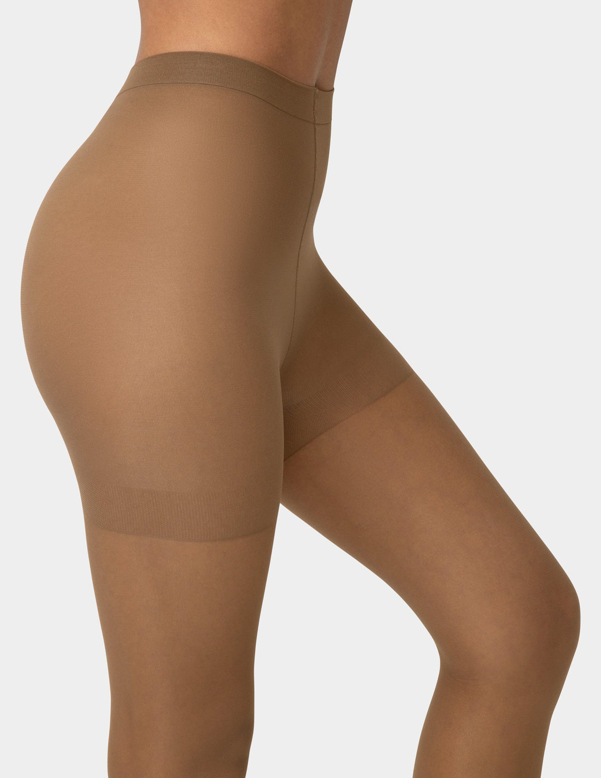 Age Defiance Control Top Pantyhose - Cocoa | Hue