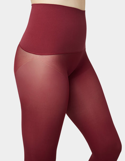 Yoga Waist Tight - Rhubarb | Hue