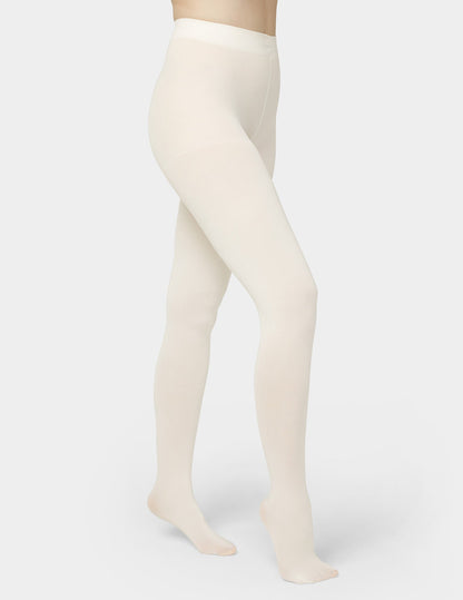 Super Opaque Control Top Tight - Ivory | Hue