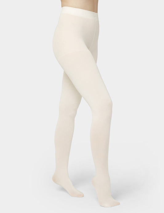 Super Opaque Control Top Tight - Ivory | Hue