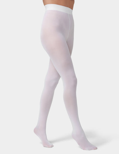 Opaque Non Control Tight - White | Hue