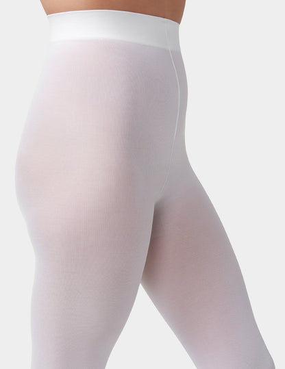 Opaque Non Control Tight - White | Hue