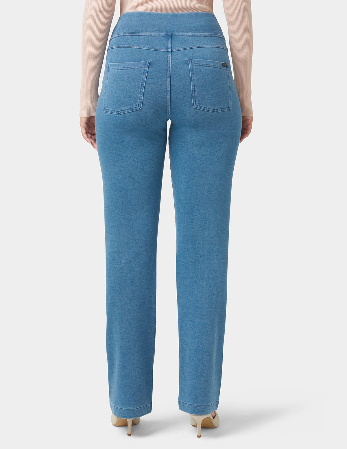 Game-Changing Hi-Rise Straight Leg Legging - Classic Light Wash | Hue