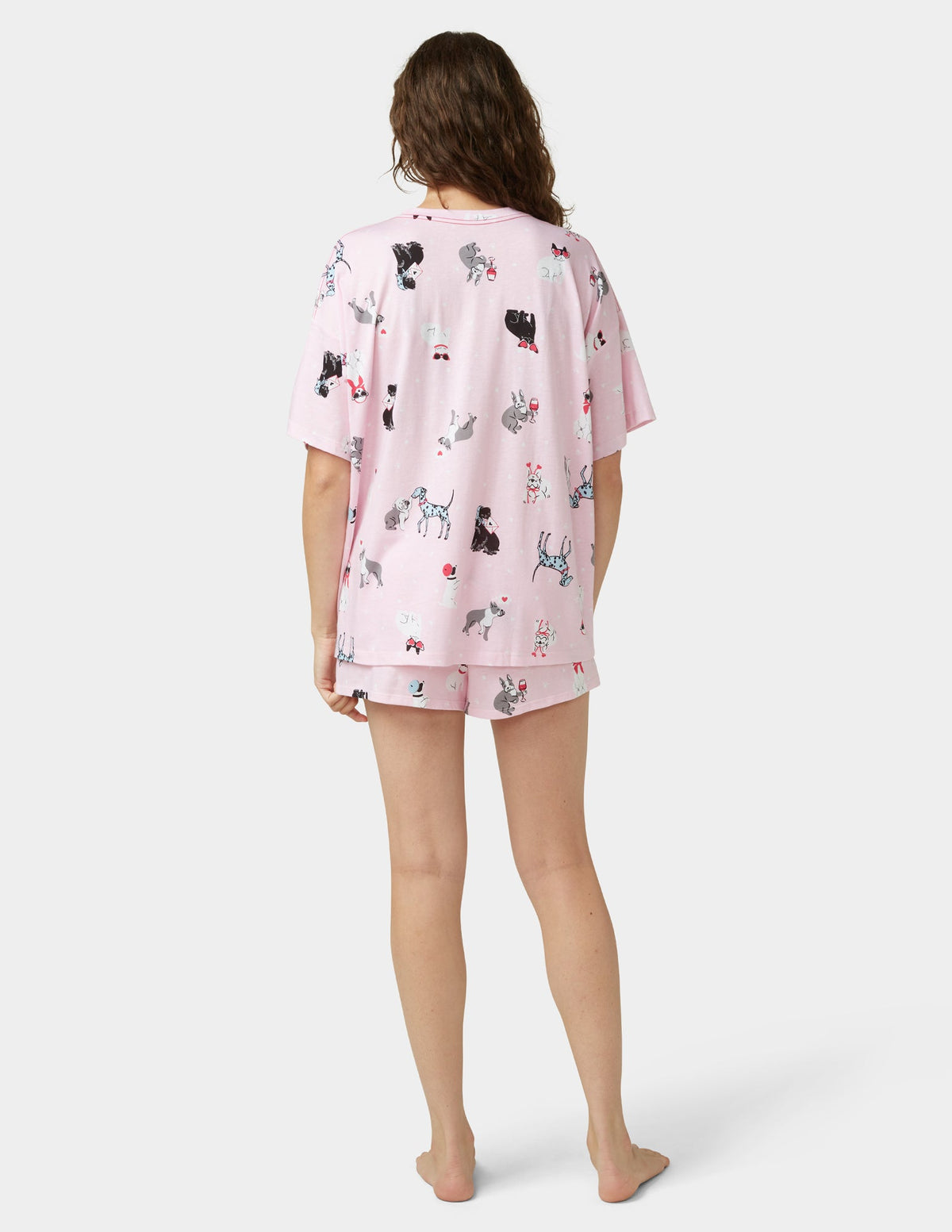 Put A Bow On It PJ Set - Pink Lady | Hue