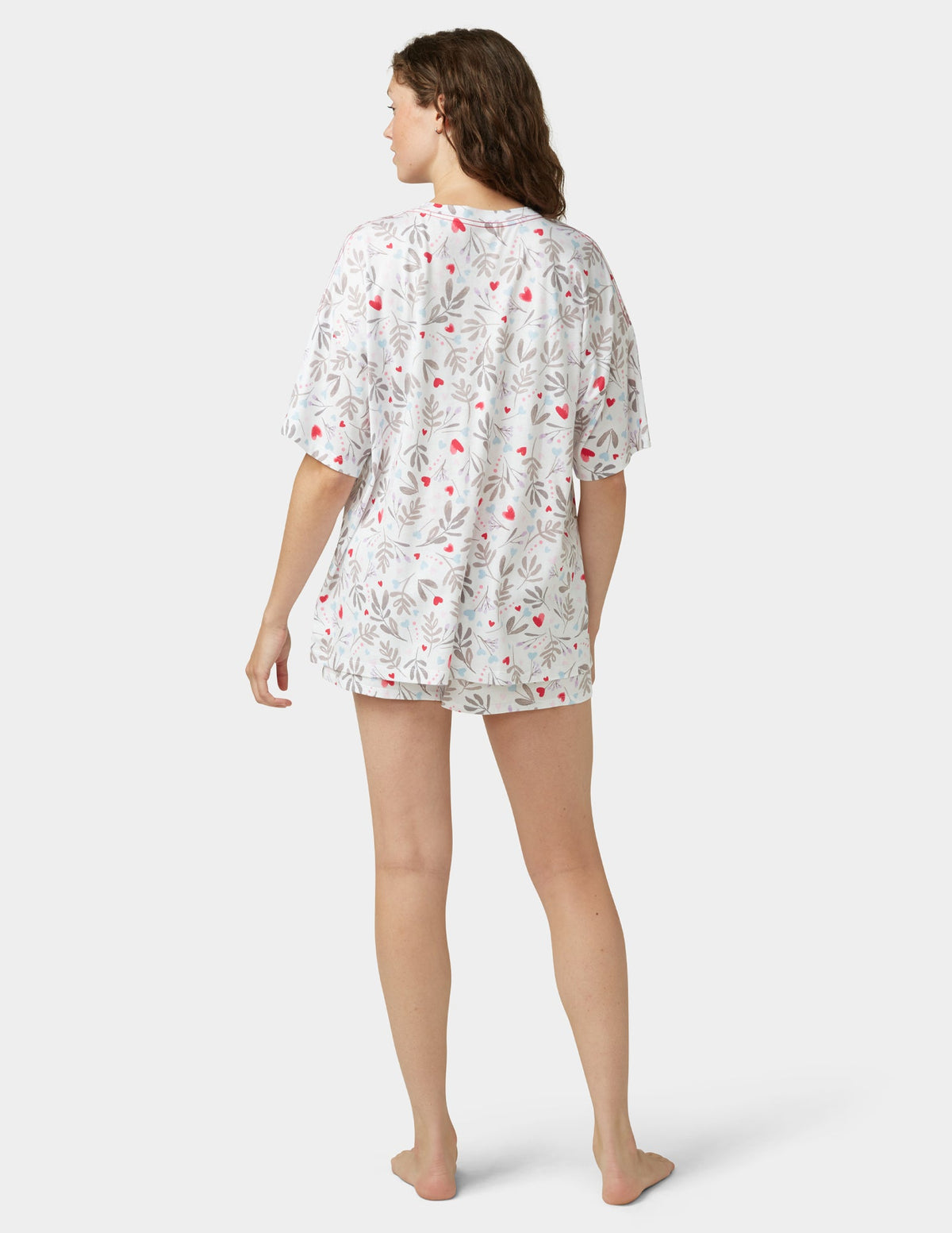 Put A Bow On It PJ Set - Bright White | Hue