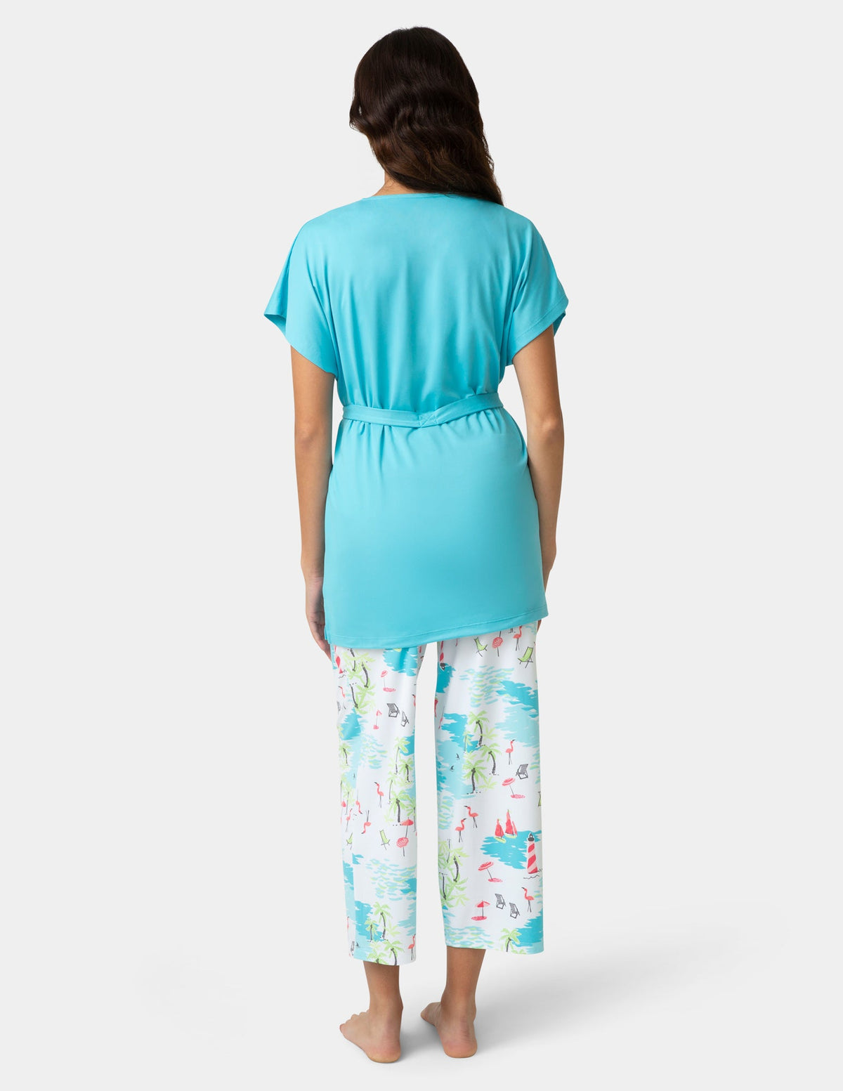 Mama Jama 3 Piece PJ Set - Blue Mist | Hue