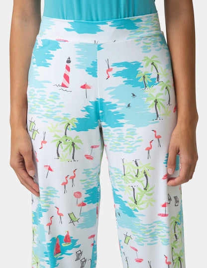 Mama Jama 3 Piece PJ Set - Blue Mist | Hue