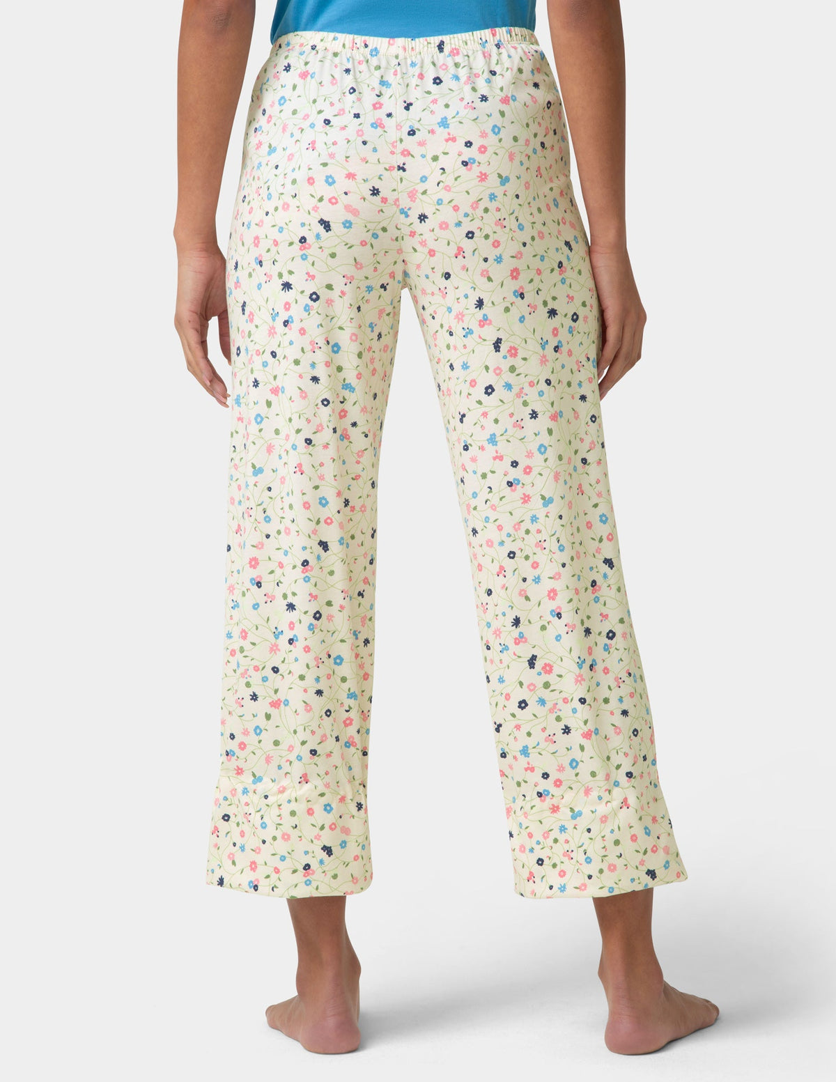 Dreaming Drift Daisy PJ Capri - Whitecap Grey | Hue