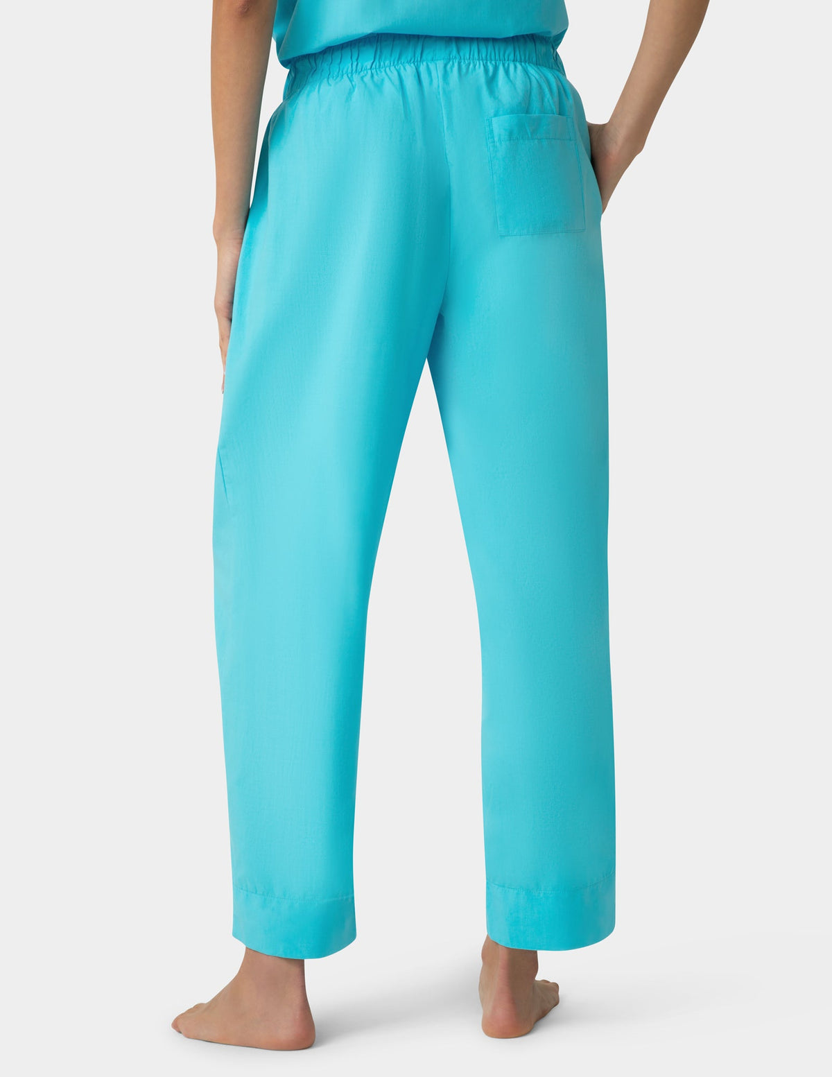 Poplin PJ Pant - Blue Mist | Hue