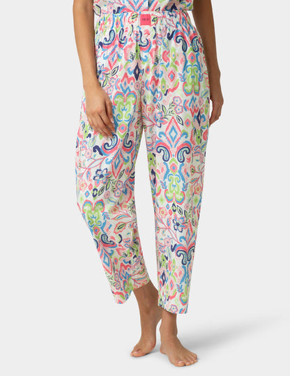 Poplin PJ Pant - Bright White | Hue