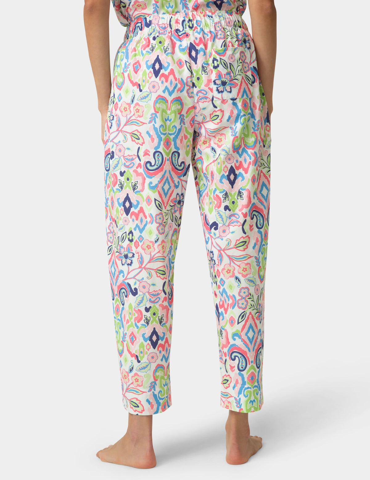 Poplin PJ Pant - Bright White | Hue