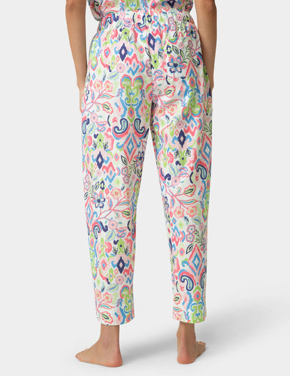 Poplin PJ Pant - Bright White | Hue