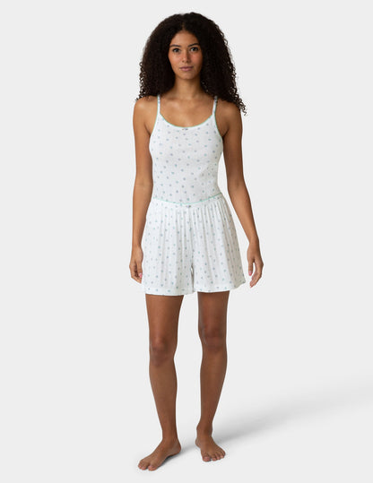 Pointelle PJ Boxer - Bright White | Hue