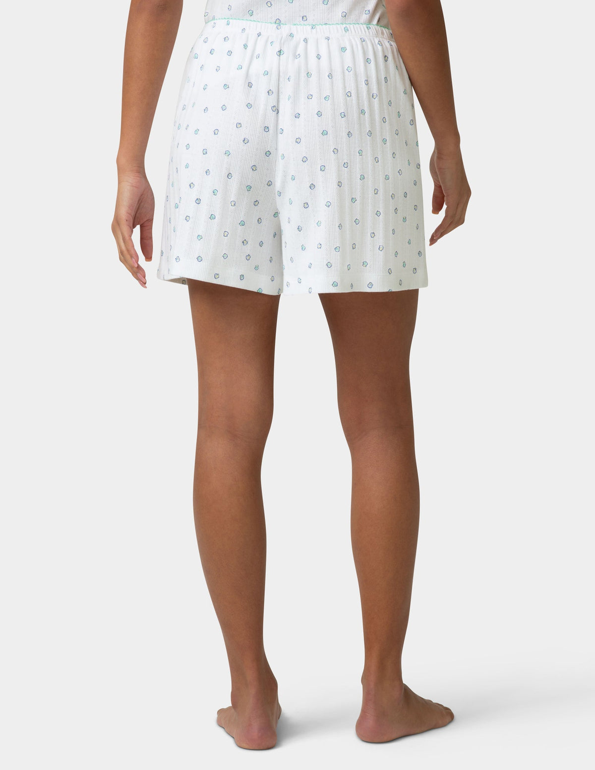 Pointelle PJ Boxer - Bright White | Hue