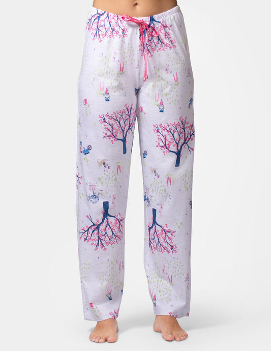 Spring Ready PJ Capri - Bright White | Hue