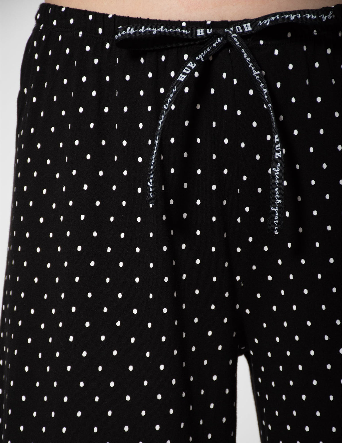 SleepWell Rio Dots Sleep Pant - Black | Hue