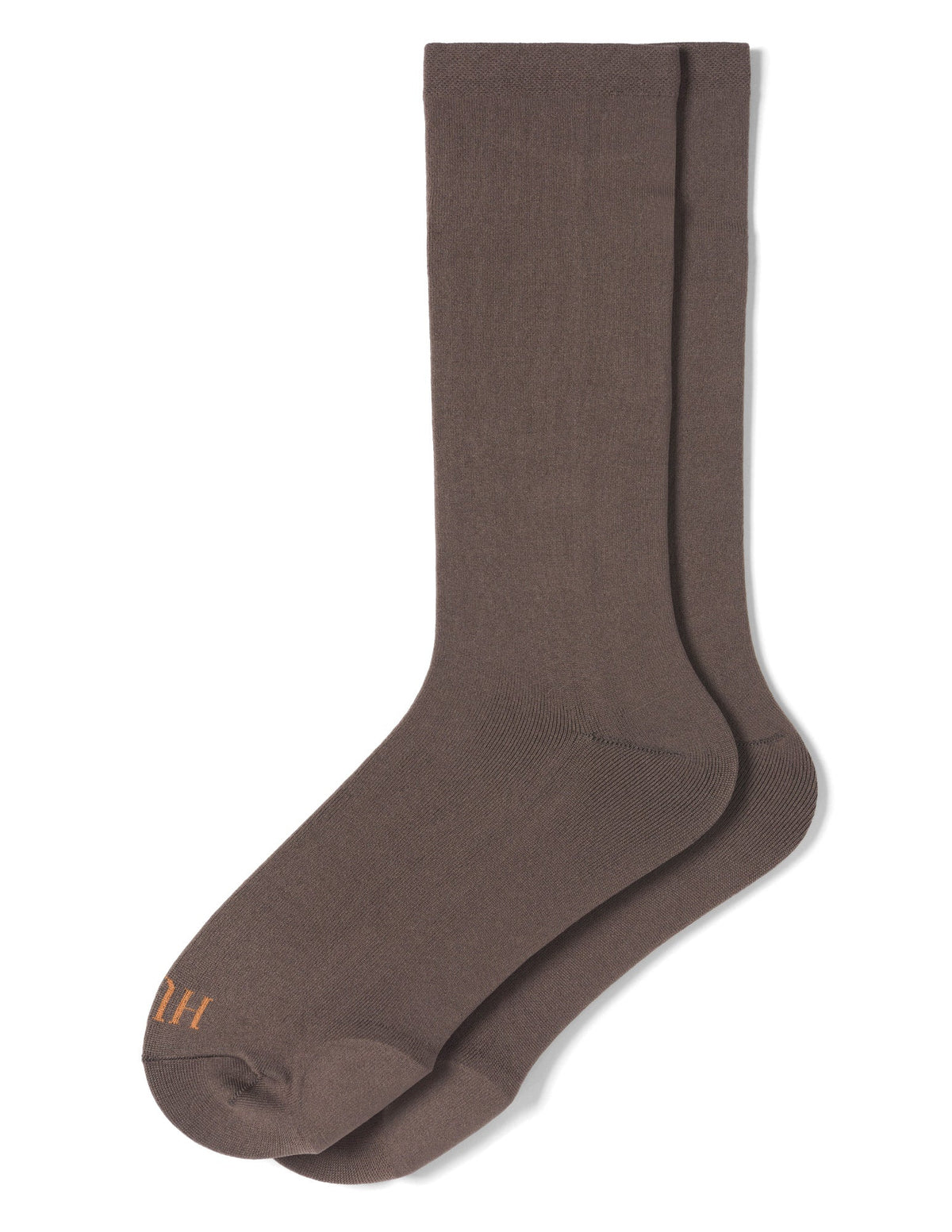 Cushioned Crew Sock - Espresso | Hue